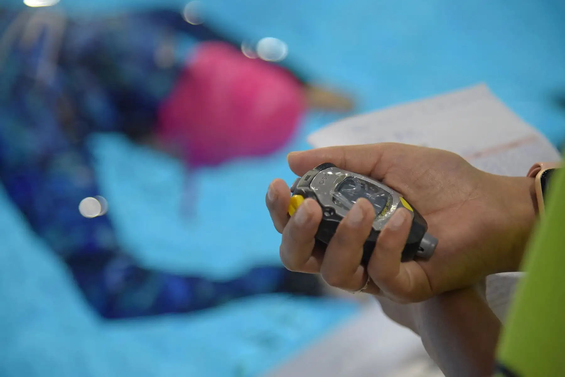 Campeonato Nacional de Apnea Deportiva Indoor 2022 en el Centro Acuático de la Videna.En esta ocasión se compitió en la modalidad estática, que consiste en sostener la respiración bajo el agua el mayor tiempo posible.
Foto: LEGADO