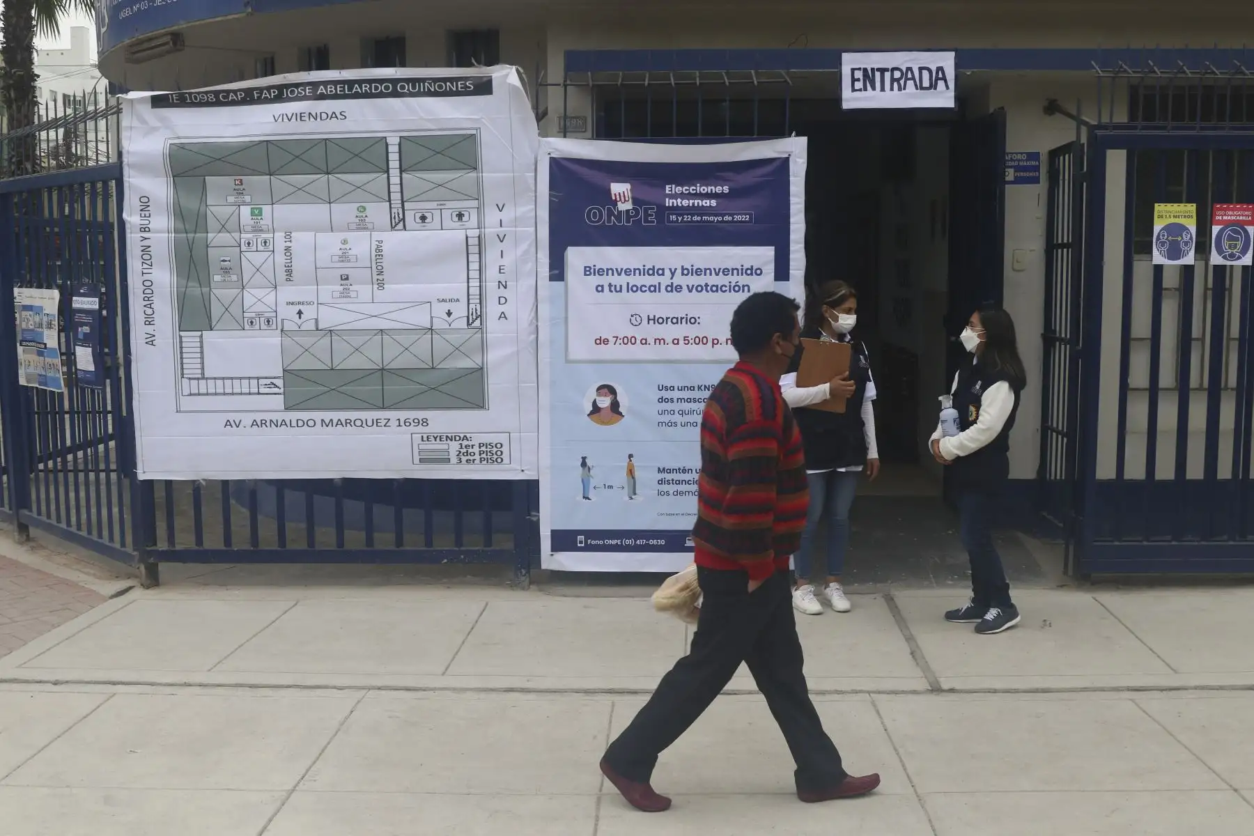 El Jurado Nacional de Elecciones (JNE) fiscalizó el proceso de comicios internos que realizarán 147 organizaciones políticas en el país, como parte de las elecciones regionales y municipales 2022. Foto: ANDINA/Eddy Ramos