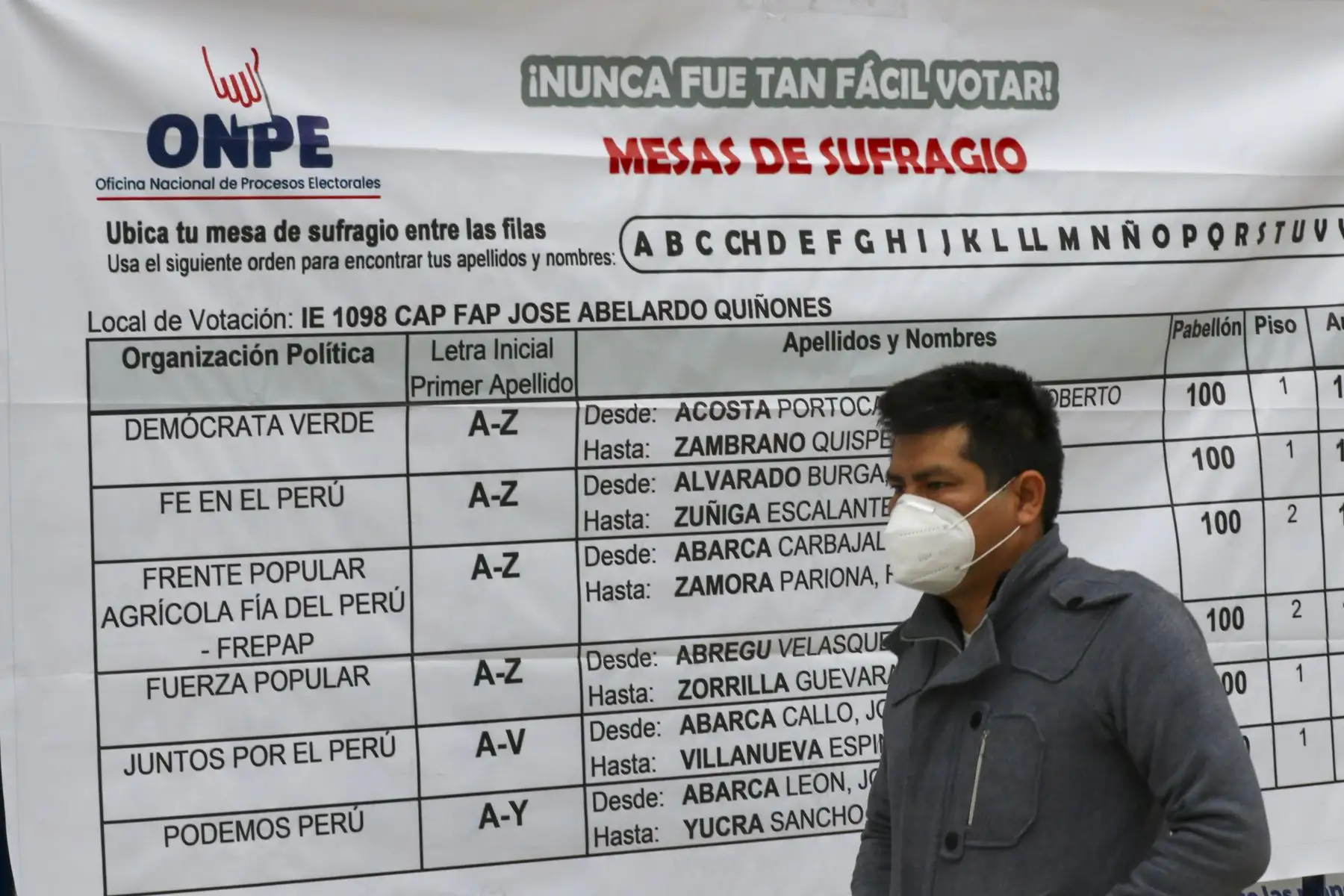 El Jurado Nacional de Elecciones (JNE) fiscalizó el proceso de comicios internos que realizarán 147 organizaciones políticas en el país, como parte de las elecciones regionales y municipales 2022. Foto: ANDINA/Eddy Ramos