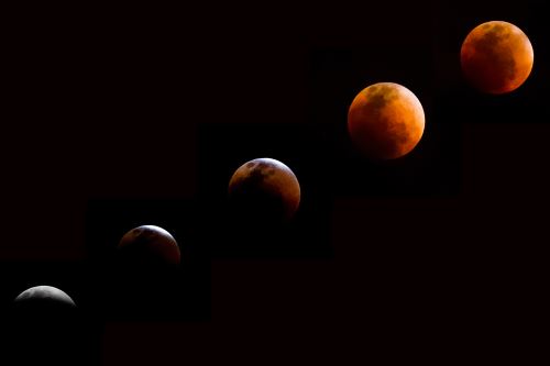 Así luce el eclipse lunar en el Perú y otras partes del mundo