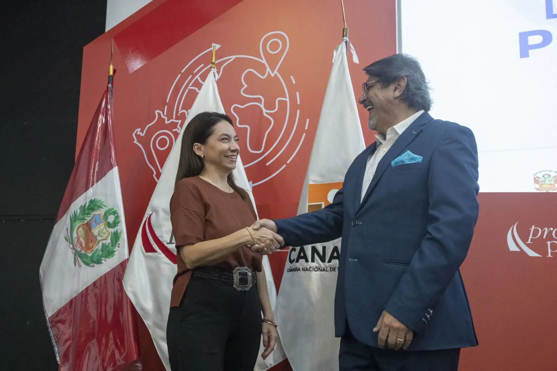 Perú Travel Mart 2022, la rueda de negocios turísticos más importante del país, se realizará del 17 al 20 de junio del 2022 en el Centro de Convenciones de Lima, organizado por la Cámara Nacional de Turismo (CANATUR), con la participación de tour operadores, mayoristas  y agencias de turismo nacionales e internacionales que trabajan en temas de lujo, cultura, gastronomía y otros. Foto: ANDINA/Carla Patiño