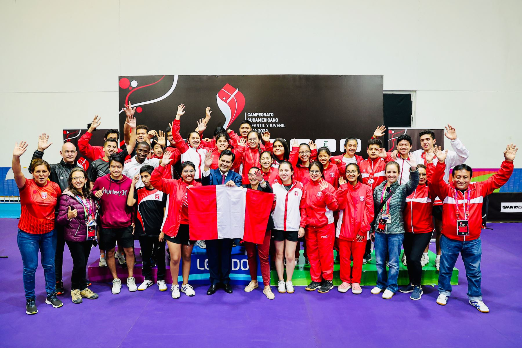 La selección nacional de tenis de mesa ganó siete medallas en el Campeonato Sudamericano Infantil y Juvenil Lima 2022