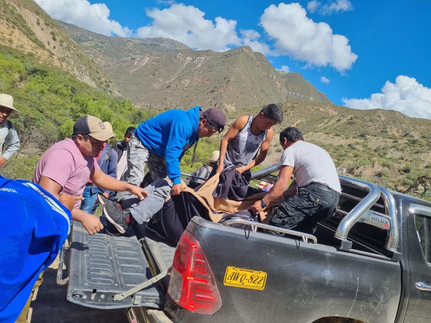 Alcalde de la provincia ancashina de Sihuas pide la intervención urgente del MTC en carreteras de esa jurisdicción debido a los fatídicos accidentes registrados el último fin de semana y que dejaron 12 muertos. ANDINA/Difusión