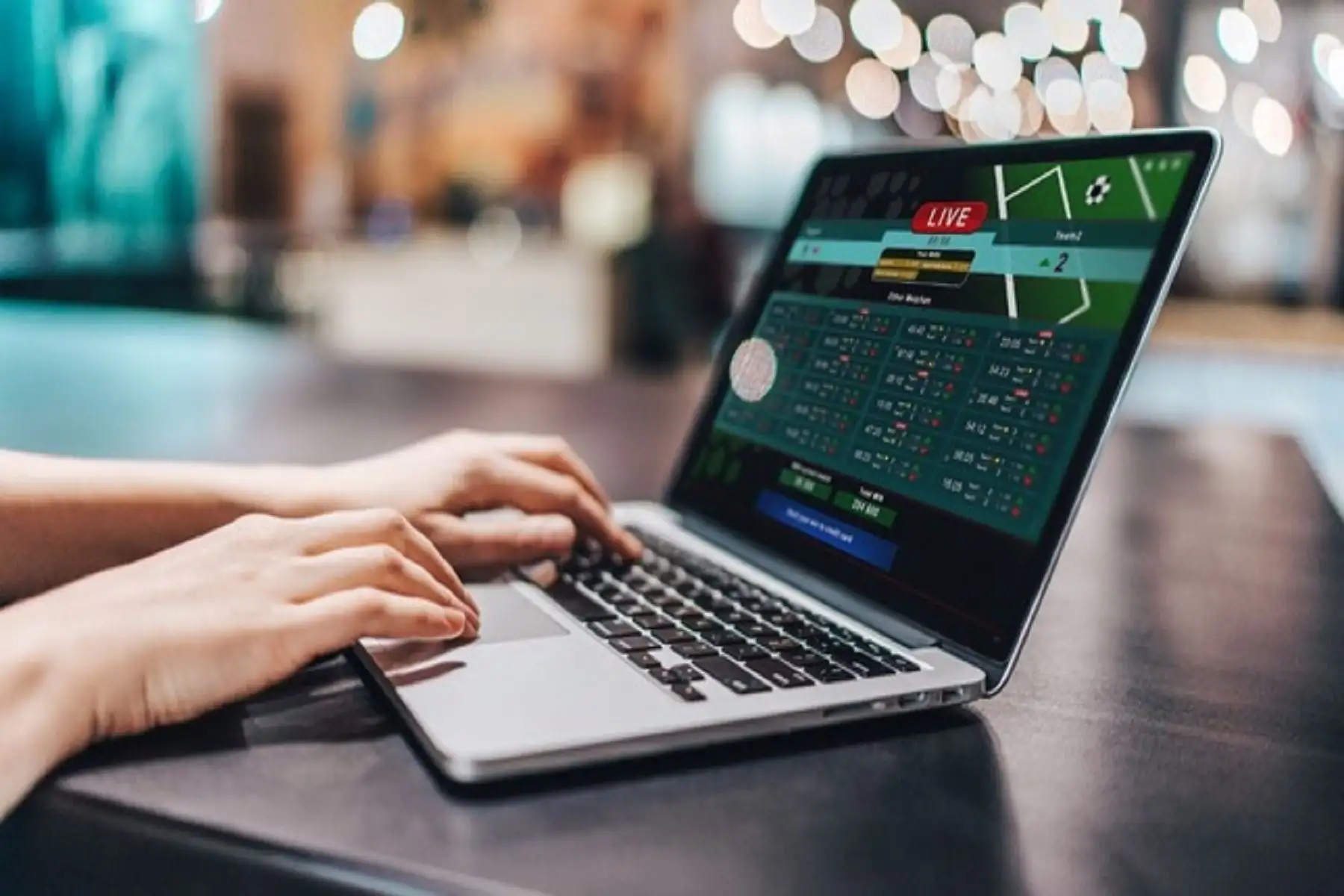 Apuestas deportivas por internet.