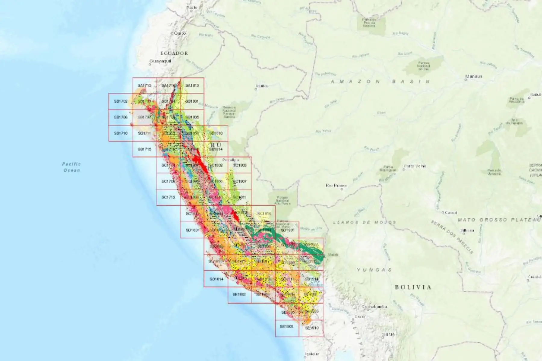 El Mapa Metalogenético del Perú a escala 1: 250,000 contribuirá a destacar el potencial prospectivo de nuestro país. Foto: Ingemmet