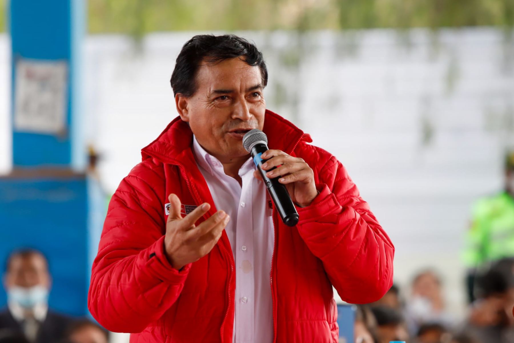 El ministro Nicolás Bustamante escuchó las demandas de las autoridades y representantes de la sociedad civil durante el XII Consejo de Ministros Descentralizado, en Huánuco. Foto: MTC.