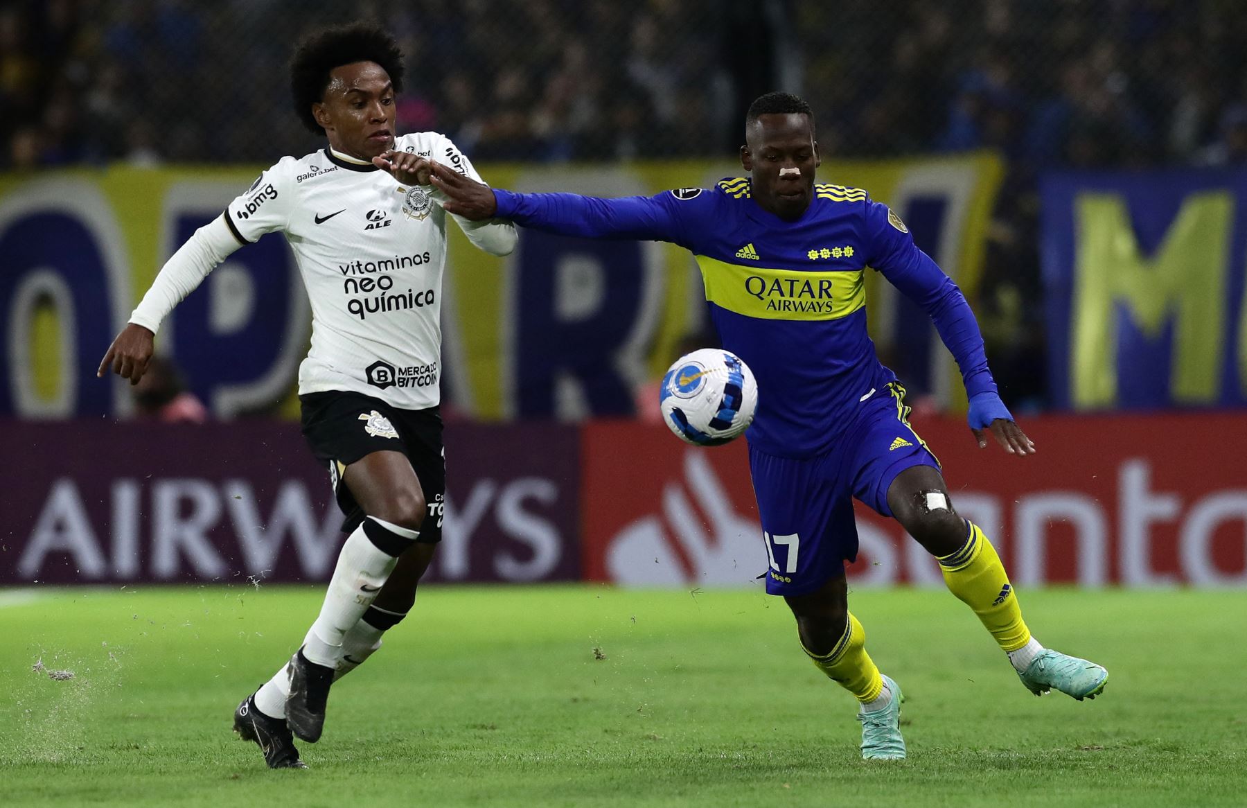Boca Juniors y Corinthians comparten los primeros puestos y su clasificación está asegurada. Foto: AFP