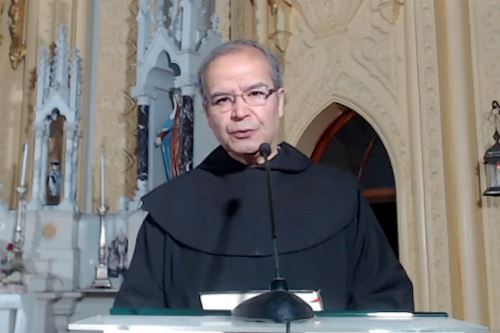 Desde el 2017, monseñor Ángel Zapata Bances fue superior de la Comunidad de los Carmelitas y desde 2018 servía como párroco de San José en la Arquidiócesis de Lima. Foto: Captura