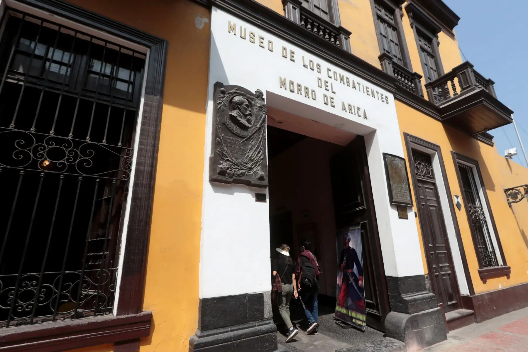 El Museo de los Combatientes del Morro de Arica, lugar donde nació el Coronel Francisco Bolognesi, el 04 de noviembre de 1816 y donde vivió hasta los 06 años de edad. Foto Mindef