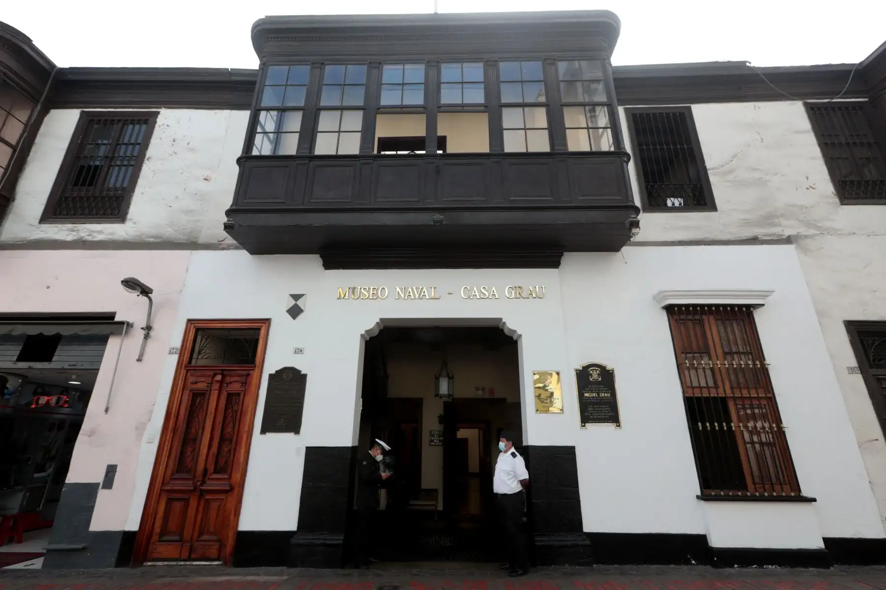 El Museo Naval Casa Grau está ubicado en el jirón Caylloma 125, en el Centro de Lima. Foto: Mindef