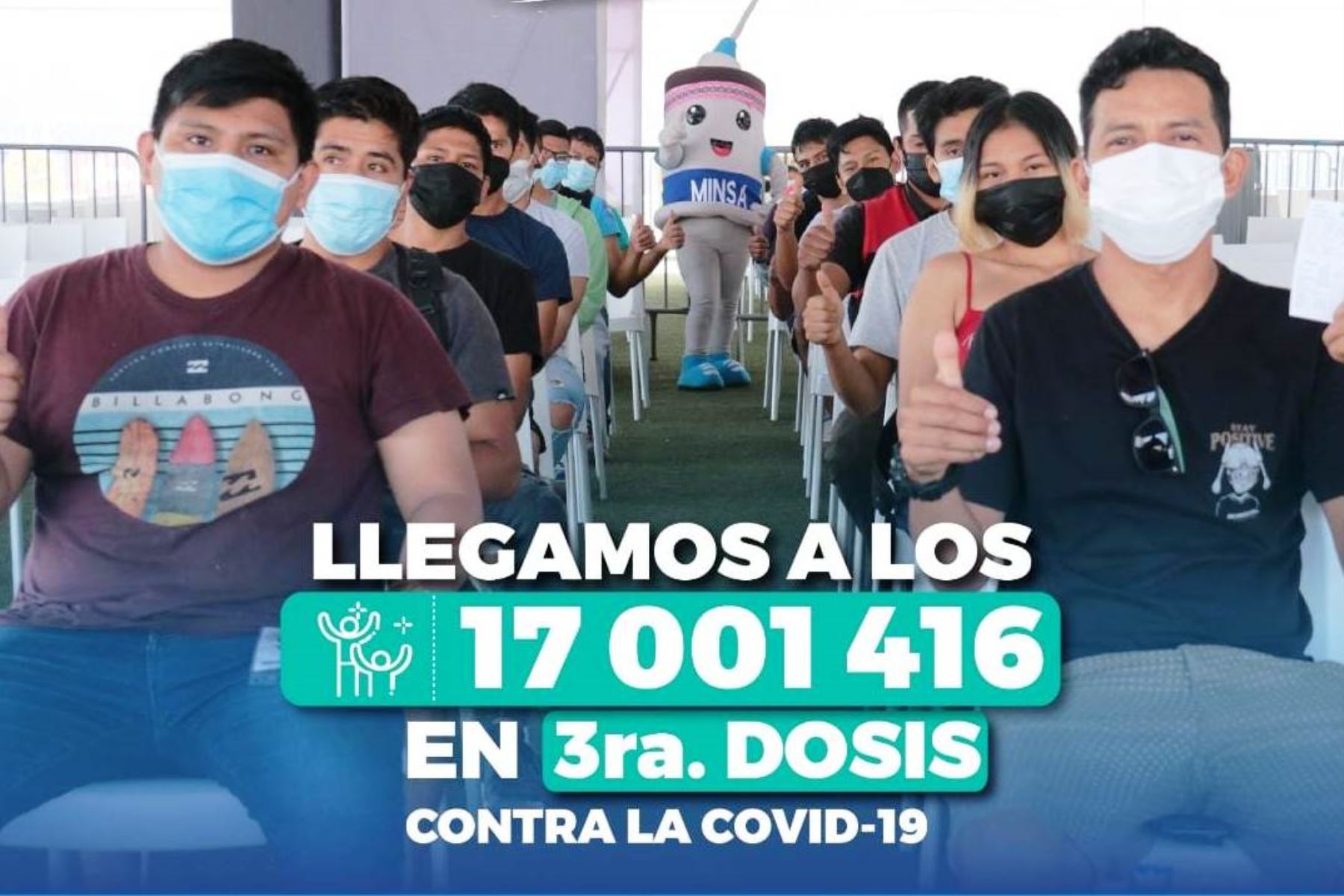 Covid-19: más de 17 millones de personas ya recibieron las tres dosis de la vacuna. Foto: ANDINA/difusión.