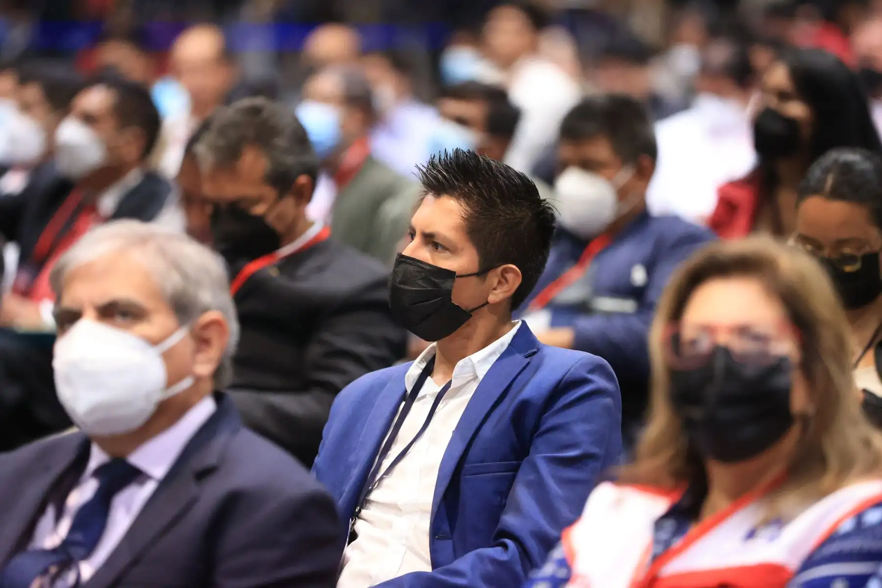 Presidente de la República, Pedro Castillo, participa en el Encuentro Nacional de Alcaldes y Alcaldesas del Perú. Foto: ANDINA/Prensa Presidencia