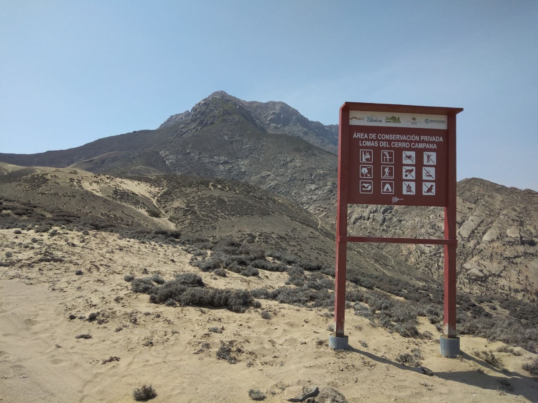 El Paisaje Arqueológico Cerro Campana, ubicado en La Libertad, mantiene su condición de Patrimonio Cultural de la Nación, afirmó el Ministerio de Cultura. ANDINA/Difusión