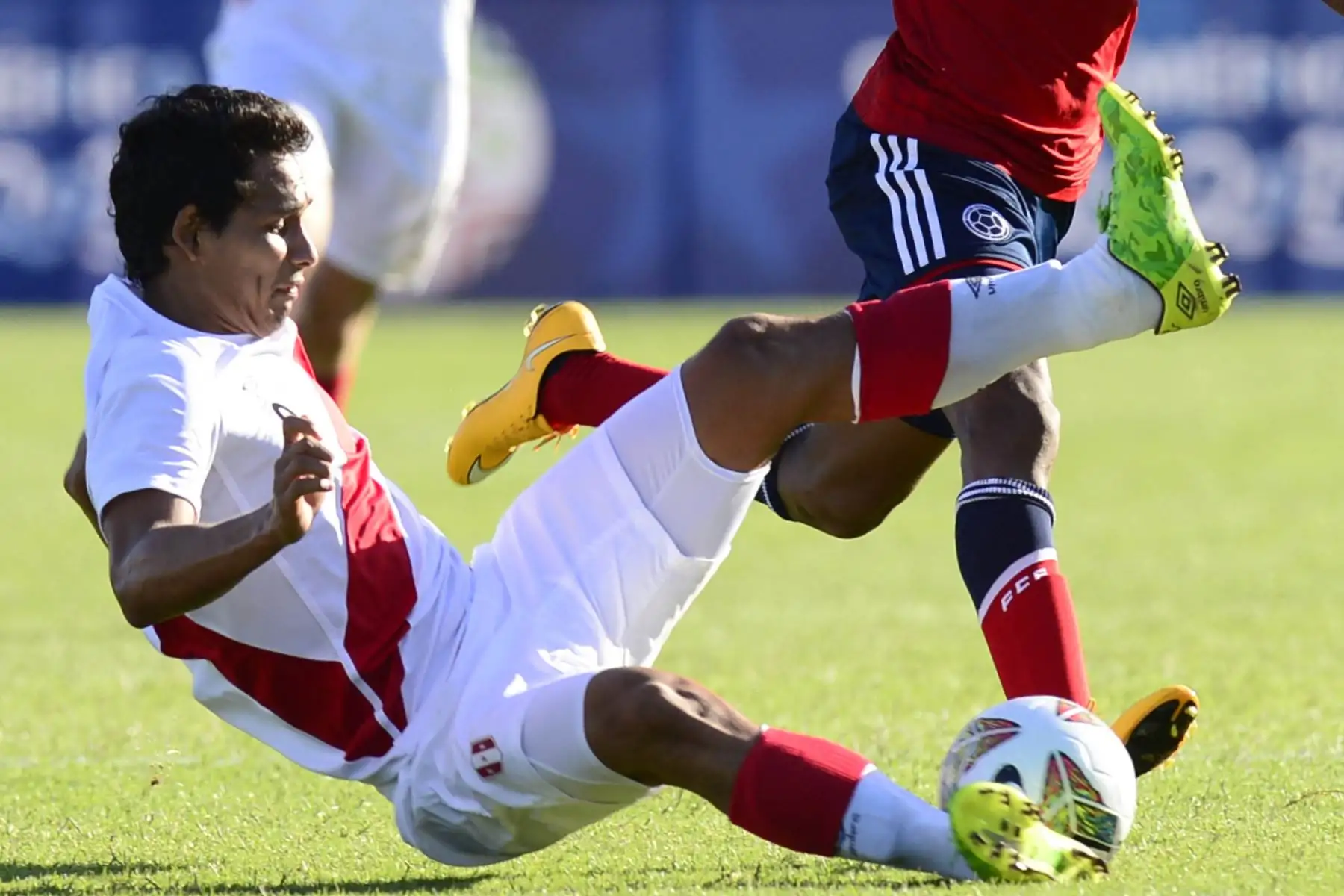 Renzo Garcés, futbolista convocado para para el repechaje Catar 2022.
Foto: AFP