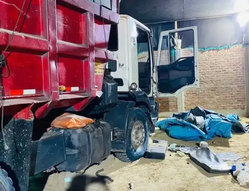 Policía Nacional halla escondite subterráneo donde retenían a víctimas de secuestro en la ciudad de Trujillo. El lugar se ubica en el distrito de El Porvenir, región La Libertad. Foto: Luis Puell.