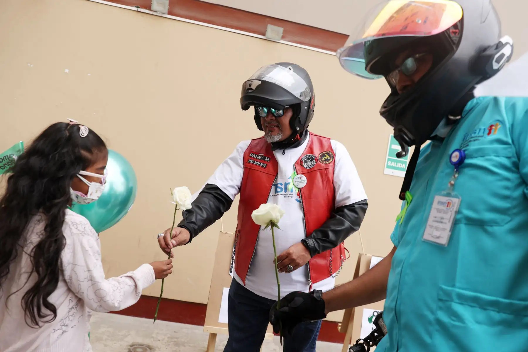 Motociclistas de Lima realizan caravana en apoyo a los niños en la lista de espera por un órgano y tejidos. Foto: ANDINA/Melina Mejía