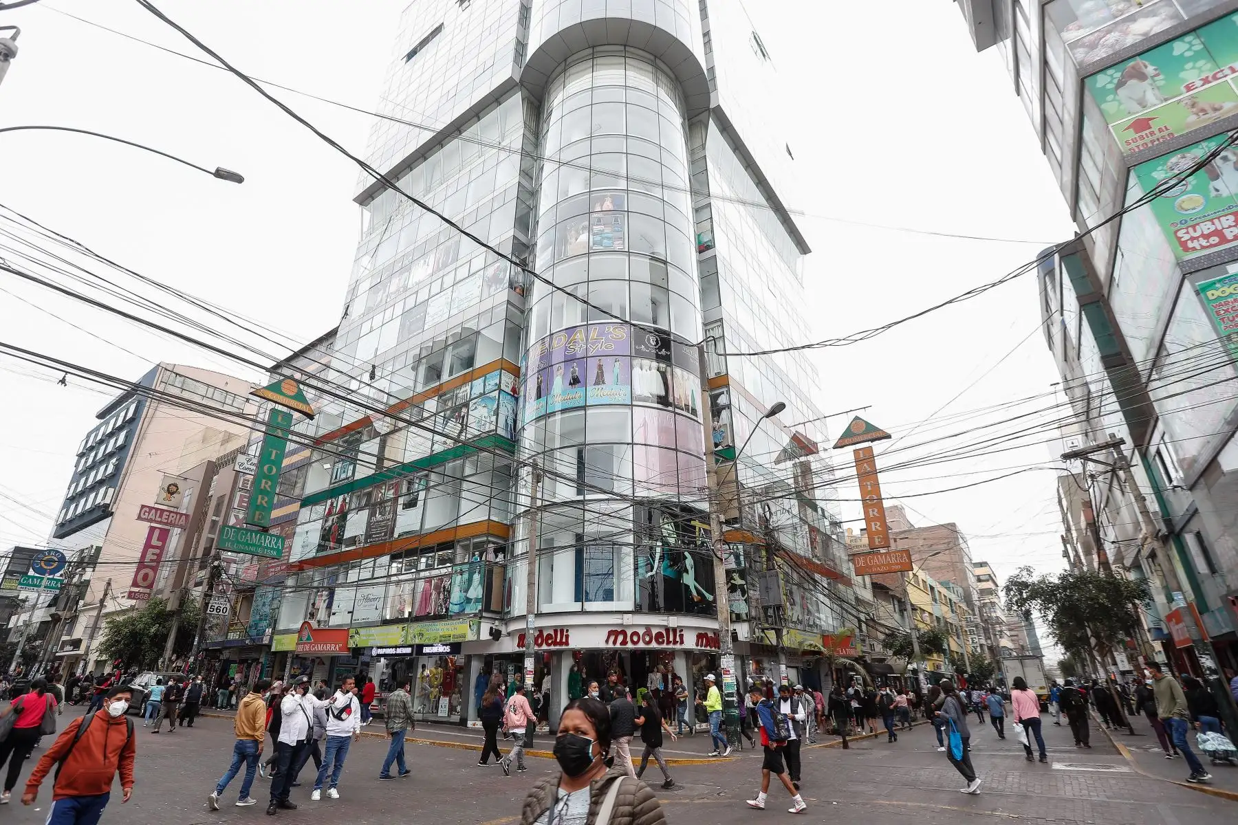 Emporio comercial de Gamarra. Foto: ANDINA/Renato Pajuelo.
