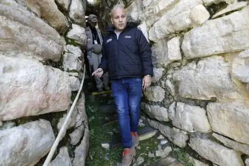 El ministro de Cultura, Alejandro Salas, supervisó los trabajos de enmallamiento y apuntalamiento del complejo arqueológico Kuélap. Foto: ANDINA/Mincul