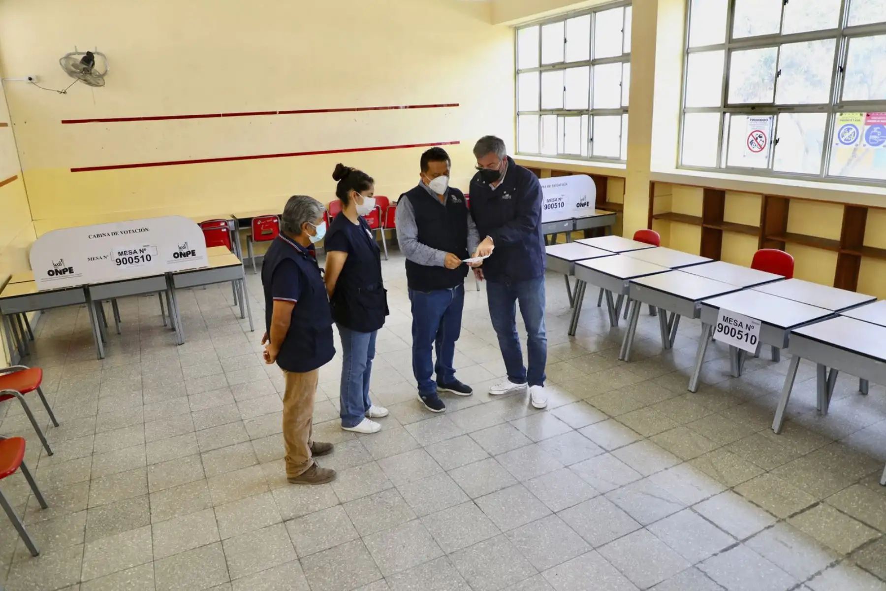 La IE Alfonso Ugarte será escenario de las elecciones internas de mañana. ANDINA/Difusión