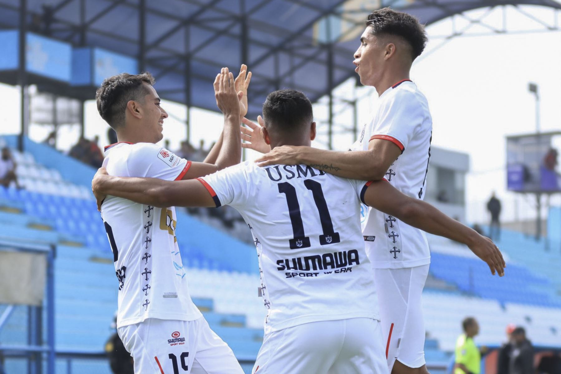 San Martín venció 3-1 a Carlos Stein en el duelo correspondiente a la Jornada 15 del Torneo Apertura 2022 de la Liga 1 en el Estadio Alberto Gallardo en el Cercado de Lima. Foto: Difusión