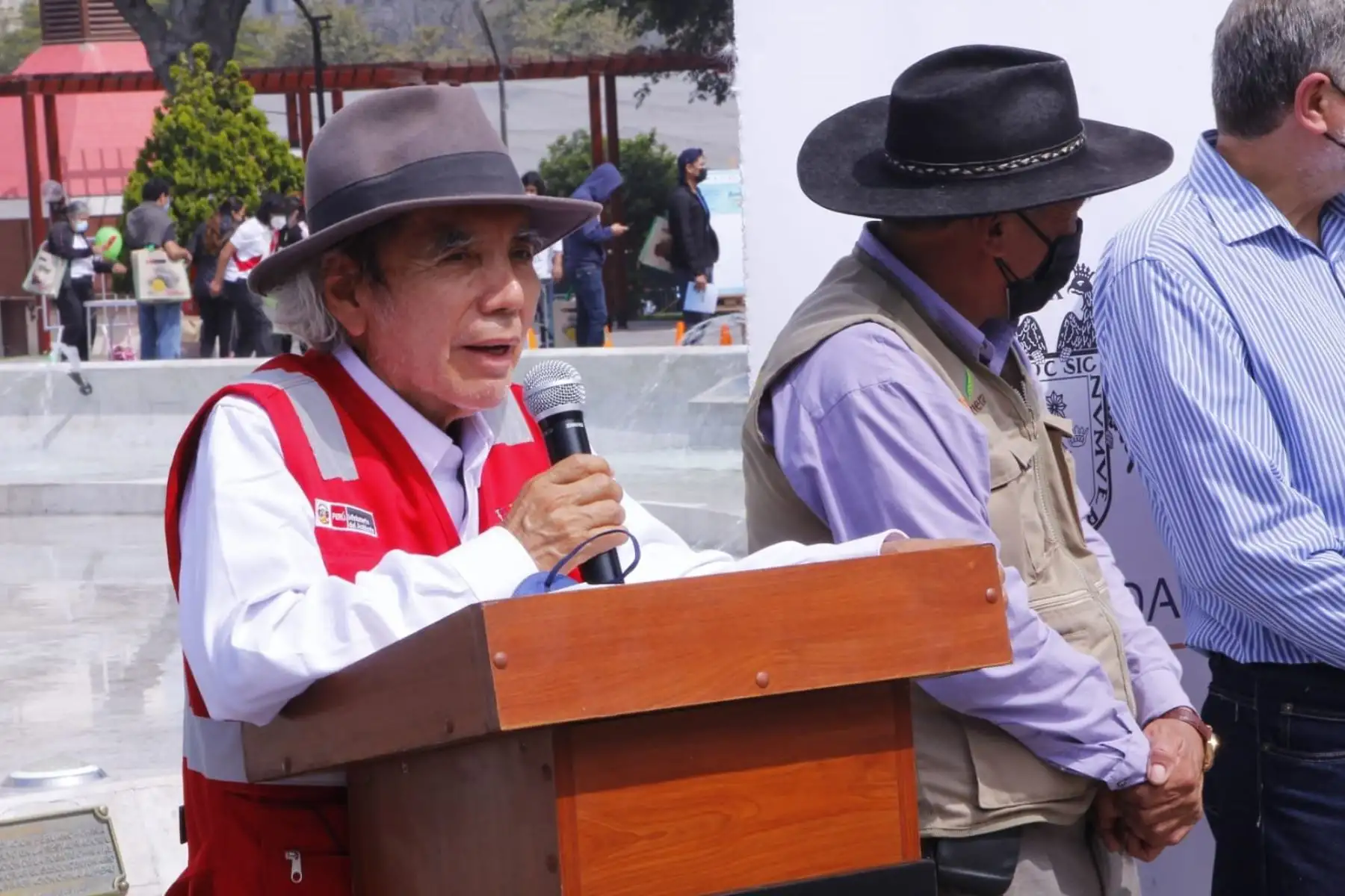 El ministro Modesto Montoya participó en el Festival de la Biodiversidad.