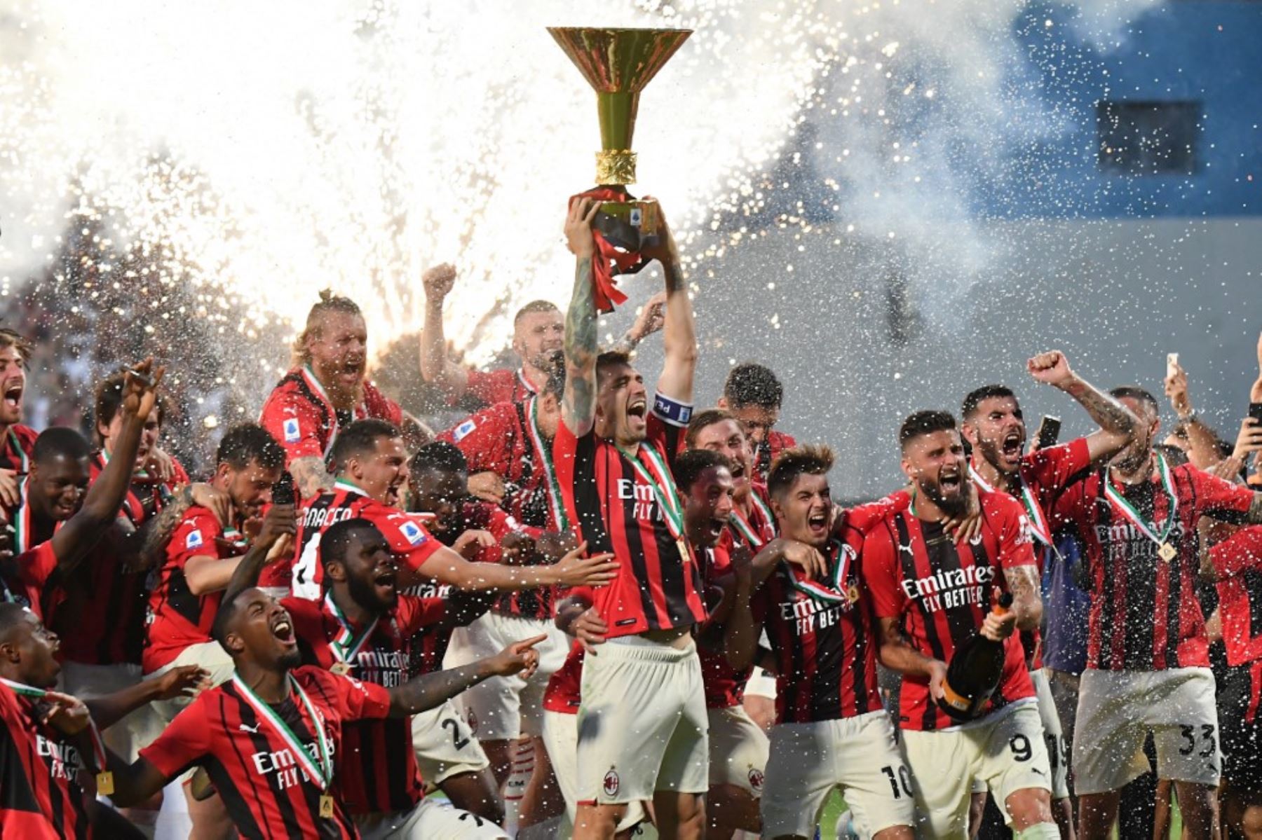 El AC Milan se proclamó campeón en Italia