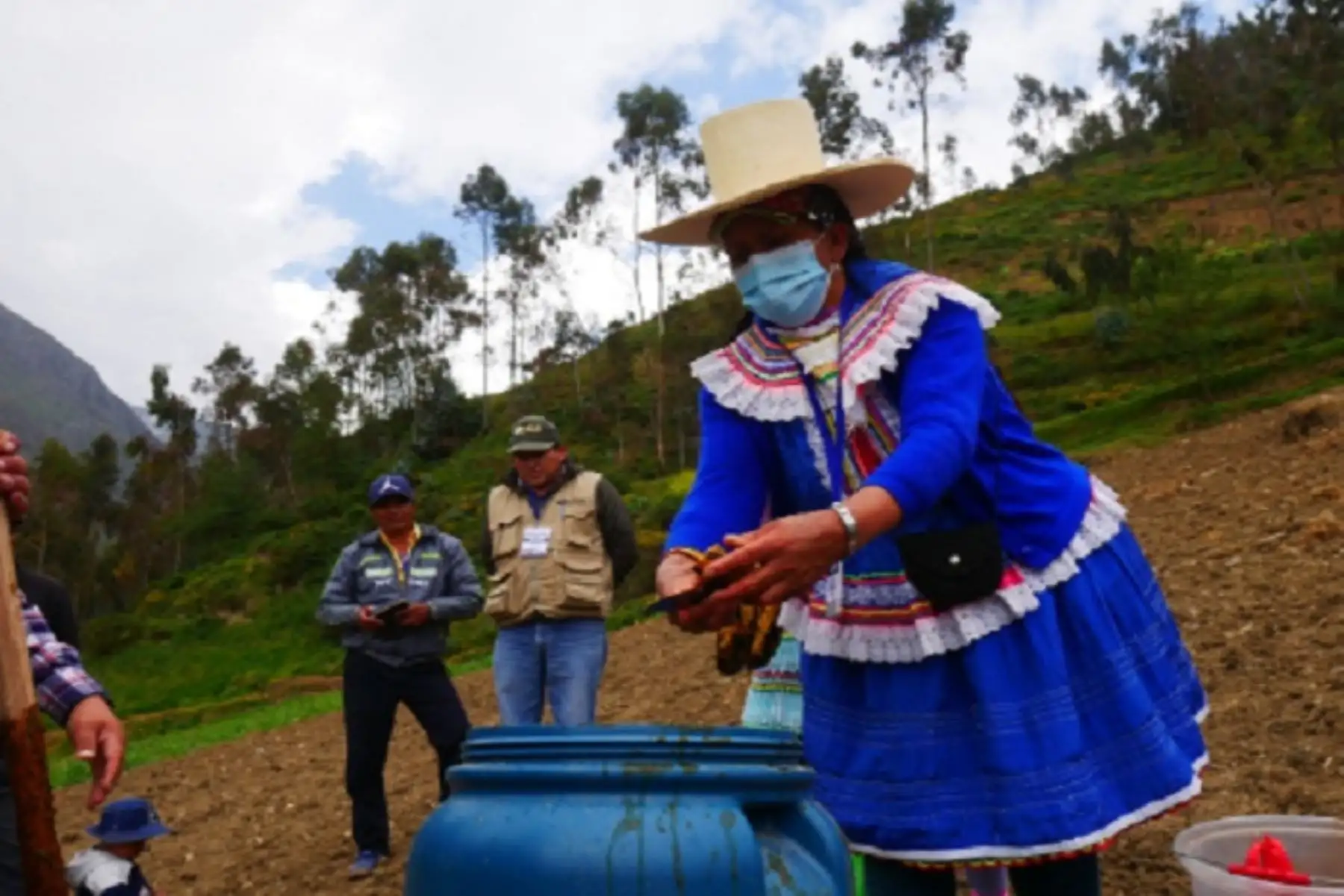 Mujer campesina. Foto: ANDINA/Difusión