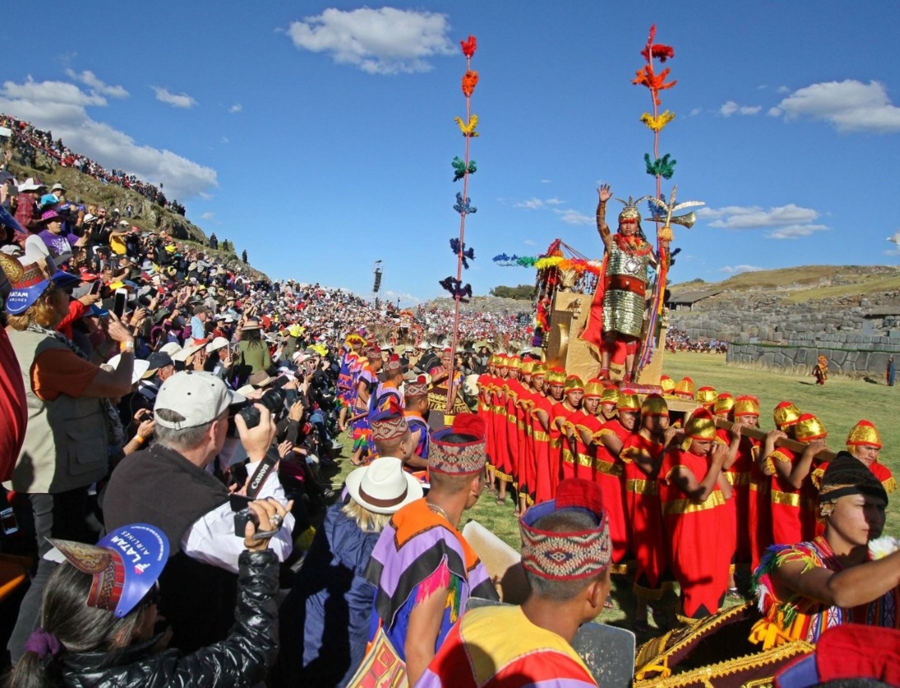 El Inti Raymi es la festividad más emblemática del calendario jubilar de Cusco y una de las más importantes del mes de junio en Perú. ANDINA/Percy Hurtado Santillán