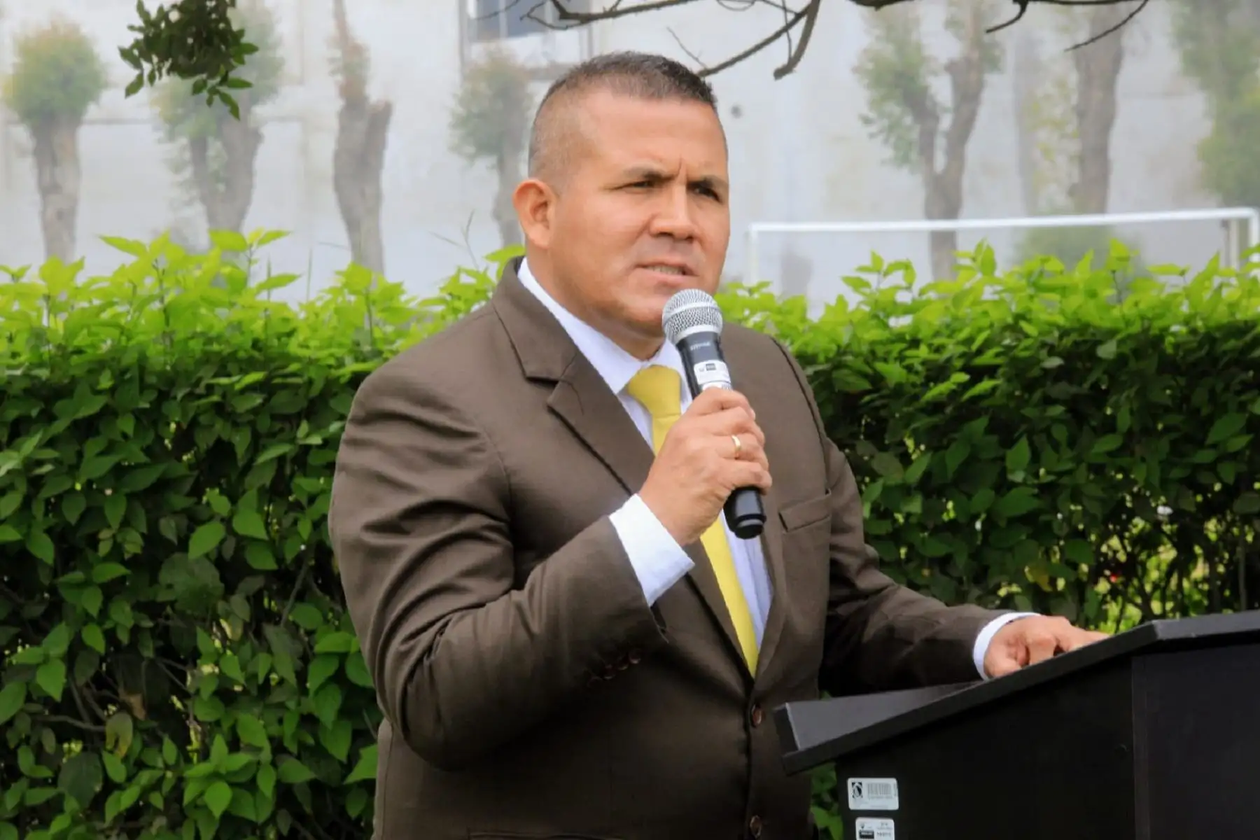 Ministro de Desarrollo Agraria y Riego, Javier Arce.