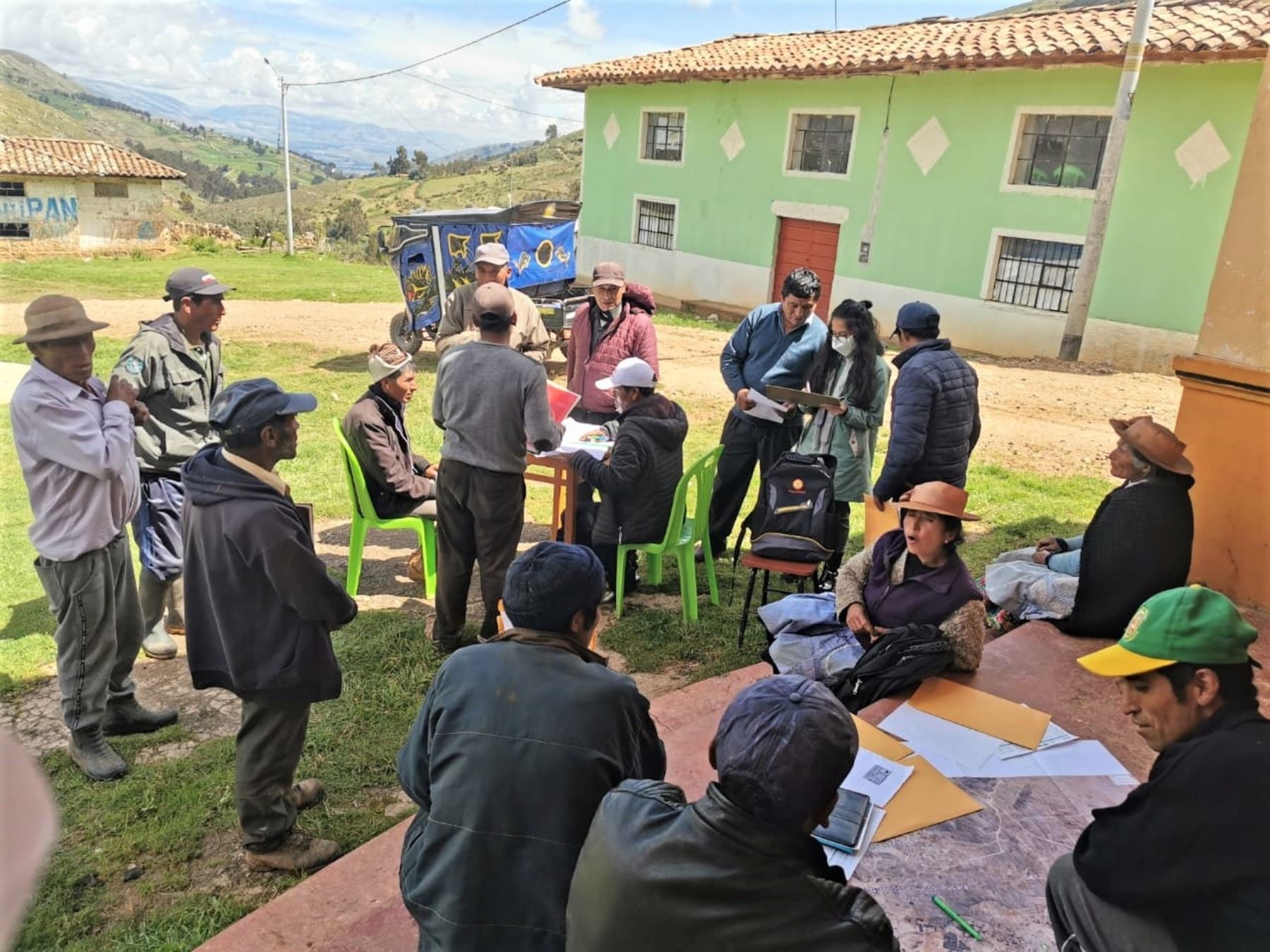 Midagri inicia empadronamiento de productores agrarios en la región Junín que les permitirá recibir fertilizantes y acceder a créditos. Foto: ANDINA/difusión.