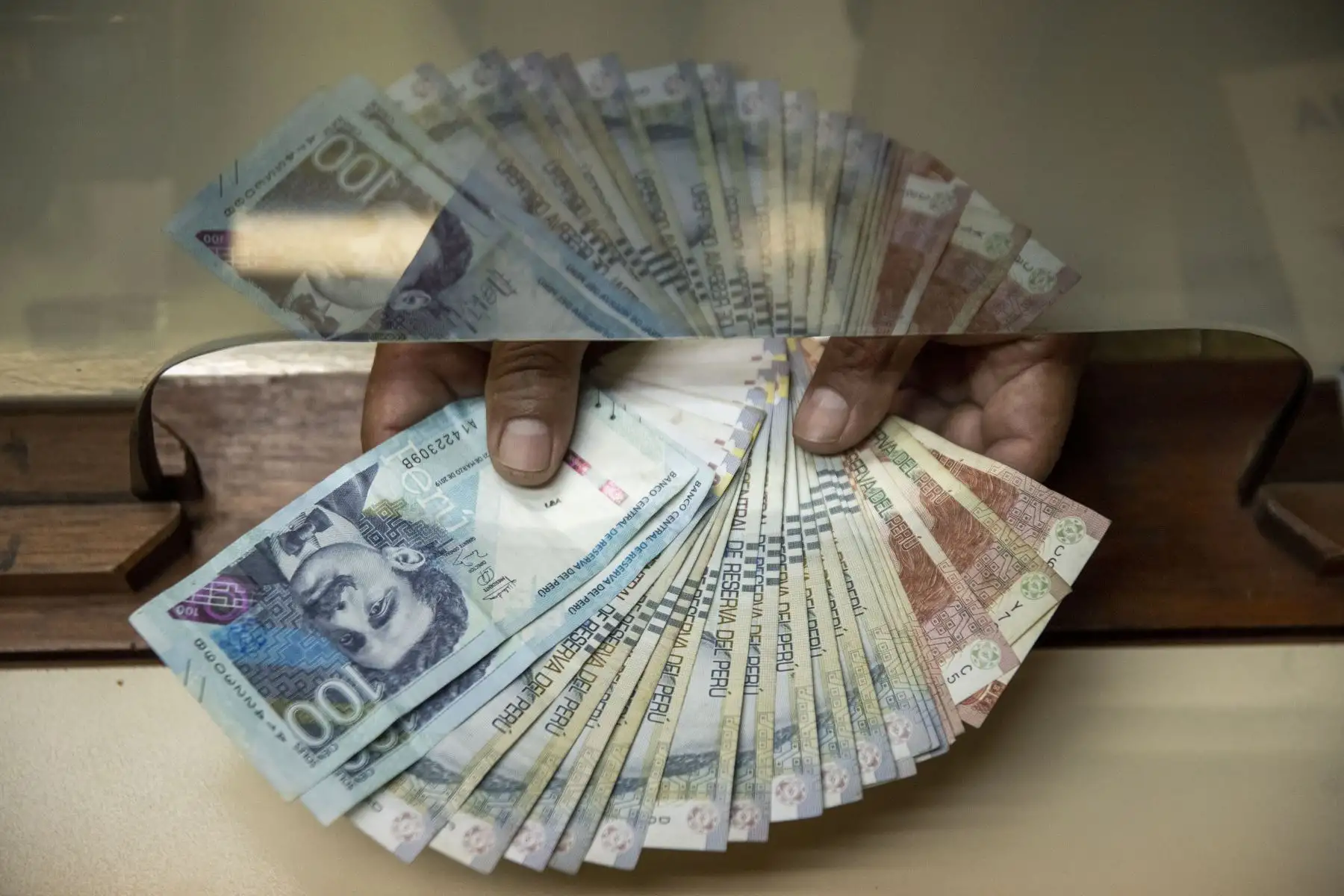 Dinero. Foto: ANDINA/Carla Patiño Ramírez