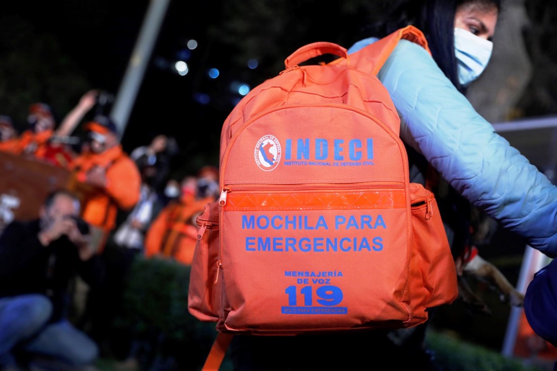 Al tener preparada la mochila de emergencia podrían ganarse minutos valiosos que salvarían vidas. Foto: ANDINA/ Renato Pajuelo.