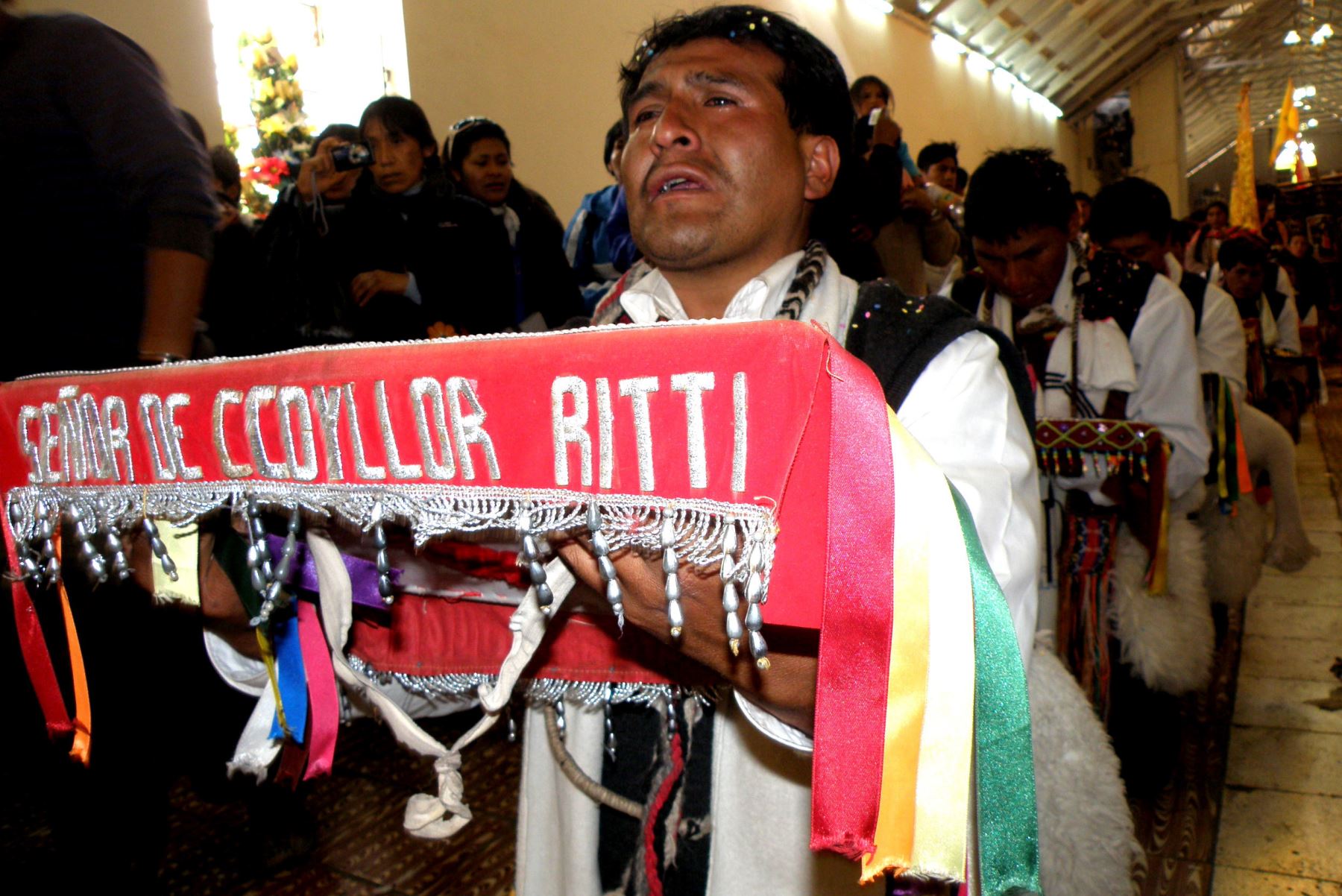La peregrinación al santuario del Señor de Qoyllur Riti es una de las principales actividades durante el mes jubilar del Cusco. Foto: ANDINA/Percy Hurtado Santillán.