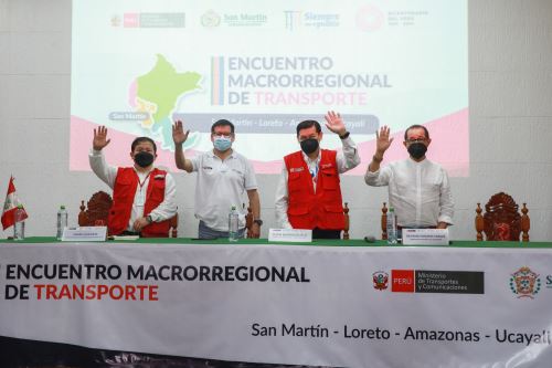 MTC: organiza Encuentro Macrorregional de Transporte en la región San Martín