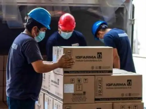 Ministerio de Salud distribuyó medicamentos oncológicos a escala nacional. Foto: ANDINA/difusión.