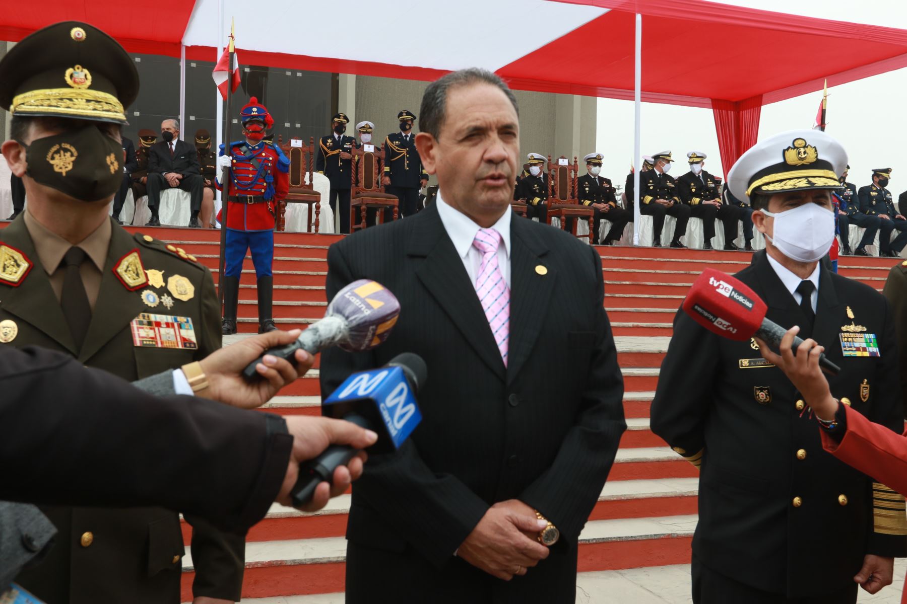 José Luis Gavidia, ministro de Defensa. Foto: ANDINA/Héctor Vinces.
