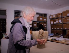 John Rick lidera el equipo de investigadores que descubrió una galería subterránea y cuencos de piedra de más de 3,000 años de antigüedad en interior del monumento arqueológico Chavín de Huántar, en Áncash. ANDINA/Difusión