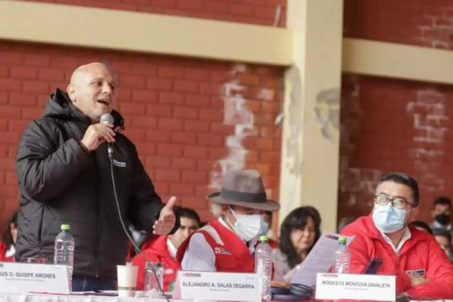 El ministro Alejandro Salas afirmó que recuperar Kuélap costará, aproximadamente, 90 millones de soles. Foto: Mincul.