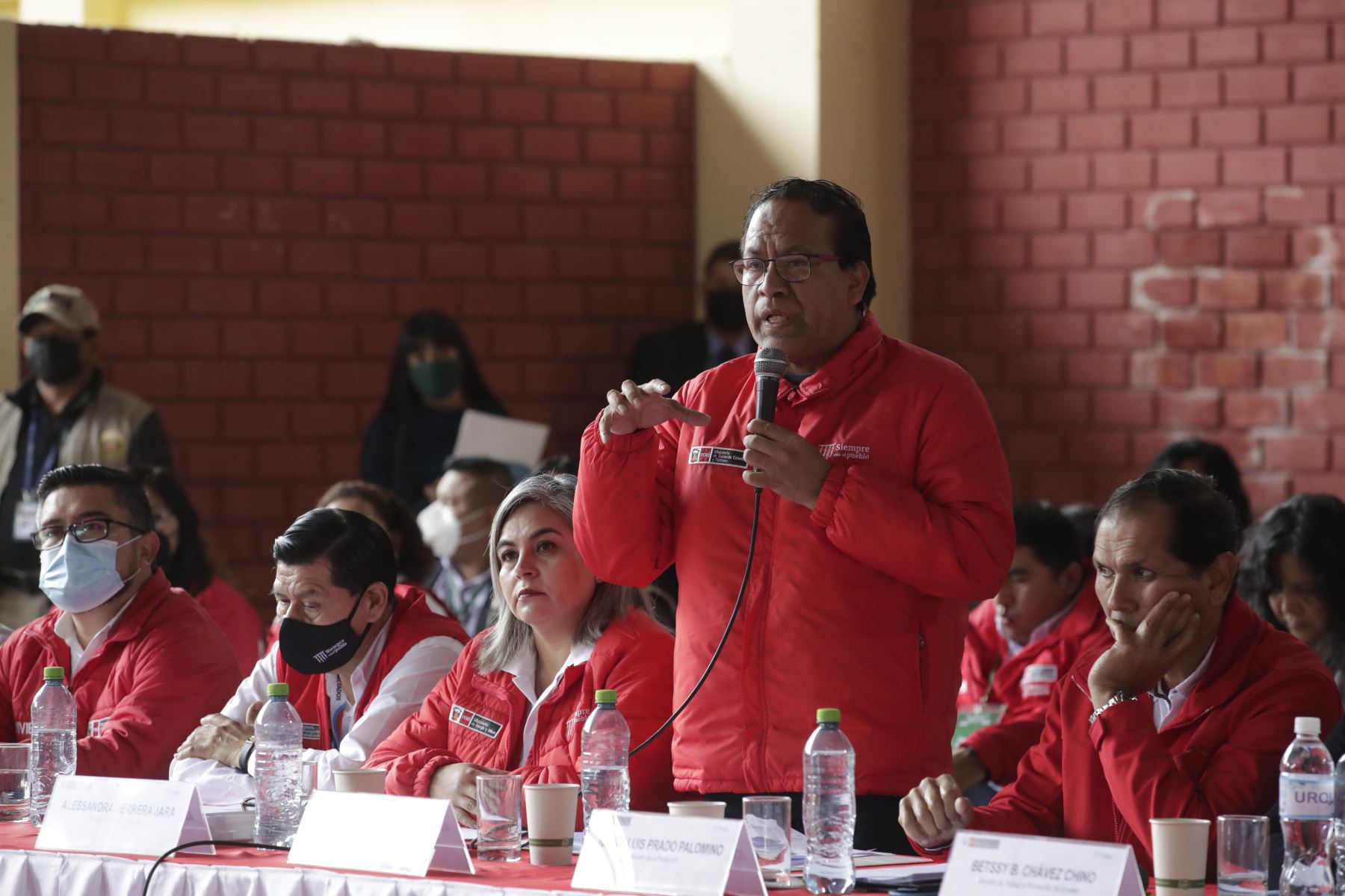 Ministro de Comercio Exterior y Turismo, Roberto Sánchez, participó del XIII Consejo de Ministros Descentralizado en Amazonas.
Foto: ANDINA/ Presidencia Perú
