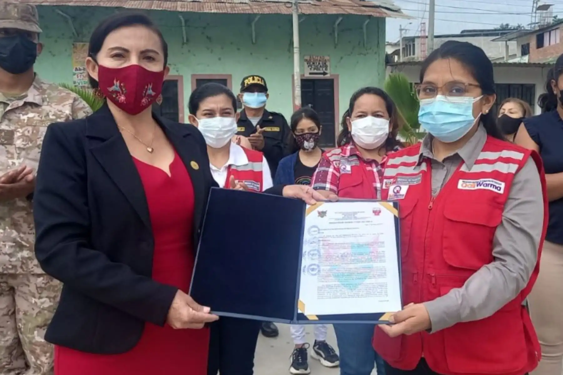 Piura: Qali Warma atiende con servicio alimentario a escolares de distritos de la frontera
