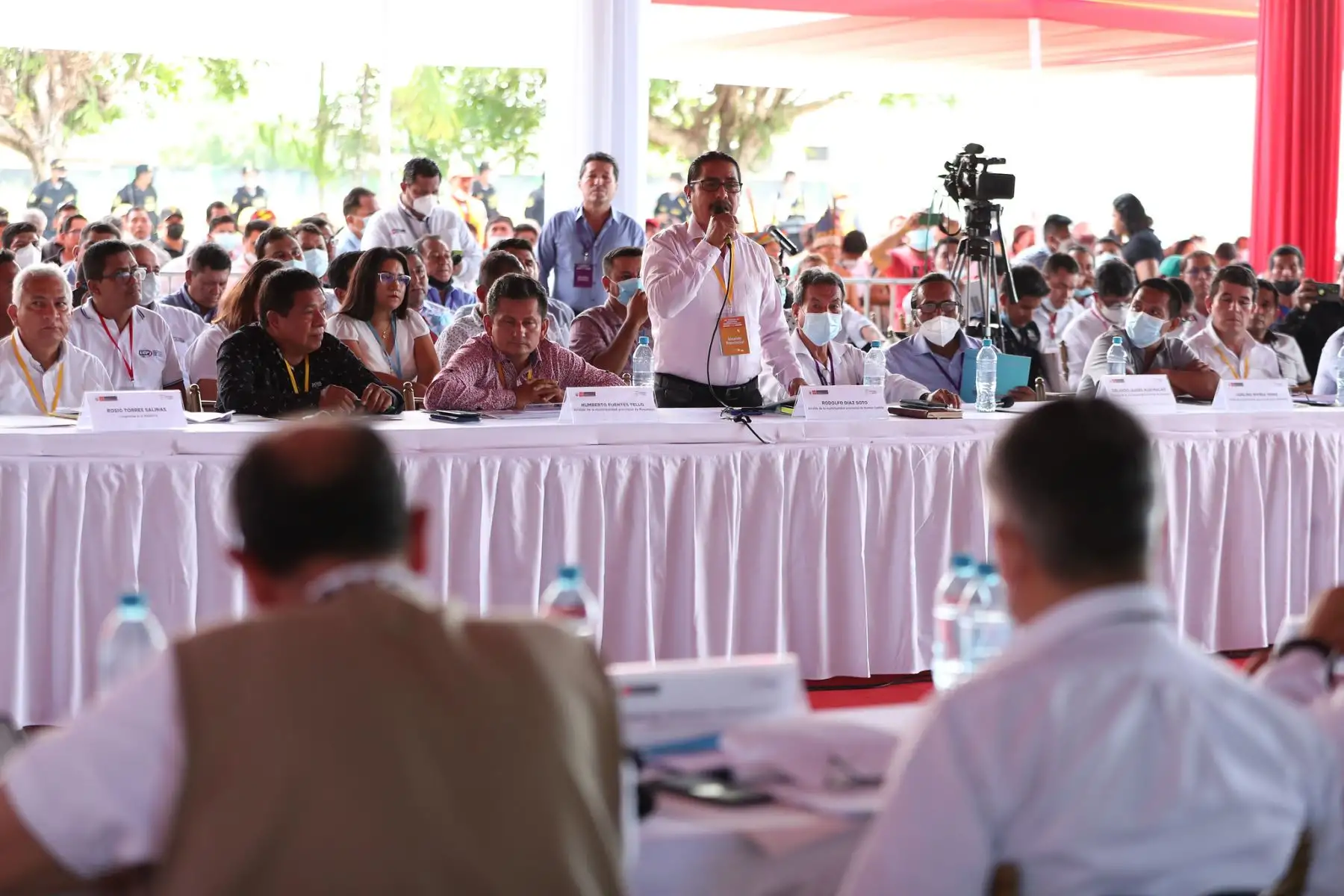 El presidente Pedro Castillo lidera XIV Consejo de Ministros Descentralizado en Iquitos, en el marco del trabajo de descentralización que realiza el Ejecutivo en las regiones.