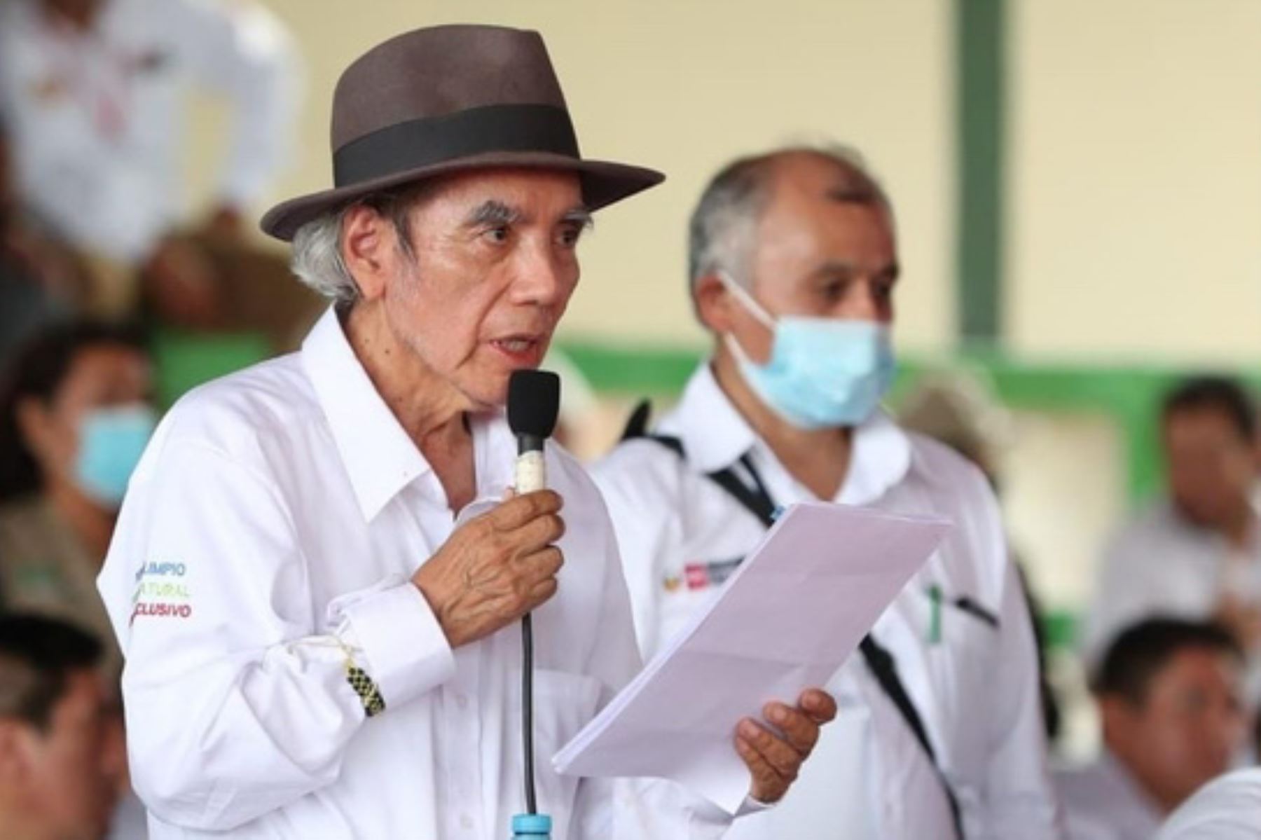 El ministro del Ambiente, Modesto Montoya, anunció que su sector implementará proyectos con una inversión de 46 millones de soles en Loreto y San Martín. Foto: Minam