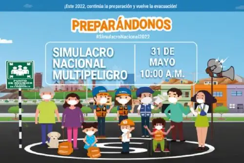 Los simulacros buscan consolidar las acciones de preparación y respuesta que cada persona.