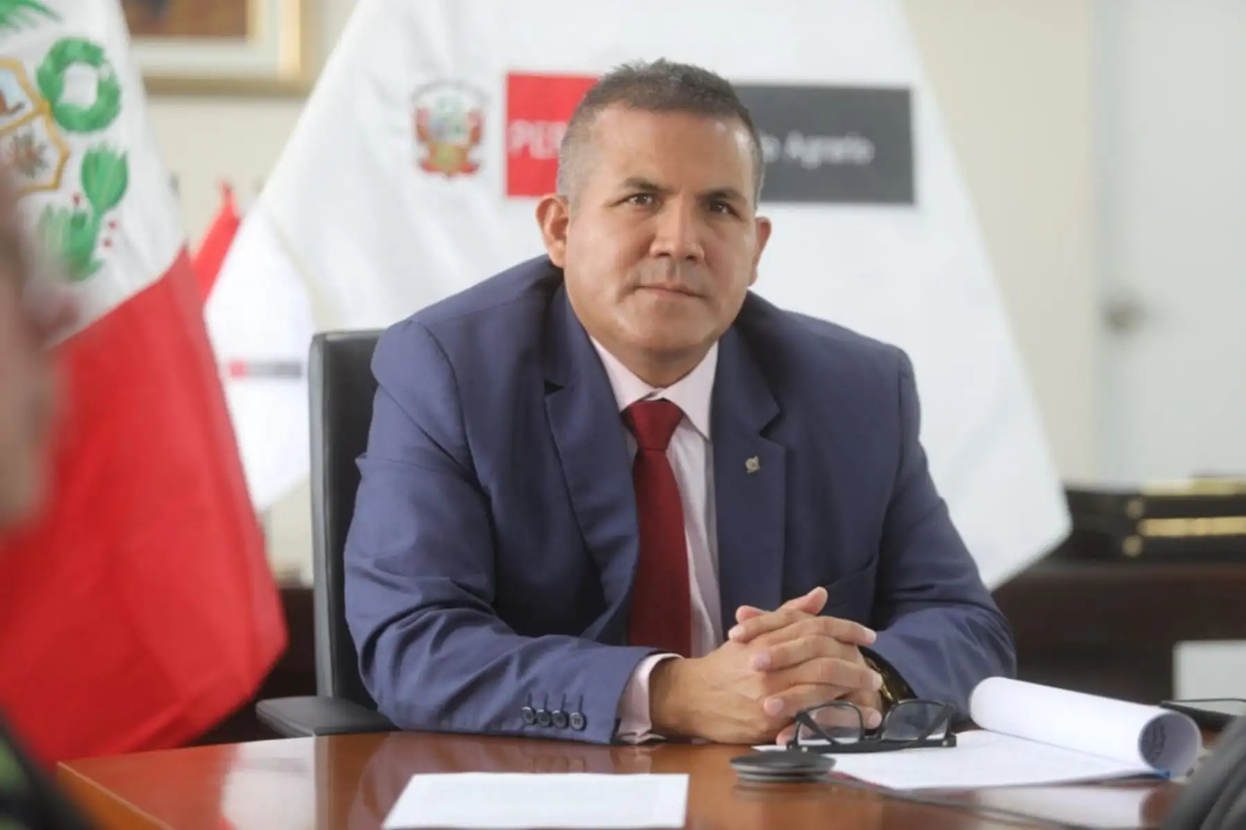 Ministro de Desarrollo Agrario y Riego, Javier Arce Alvarado. Foto: Cortesía.
