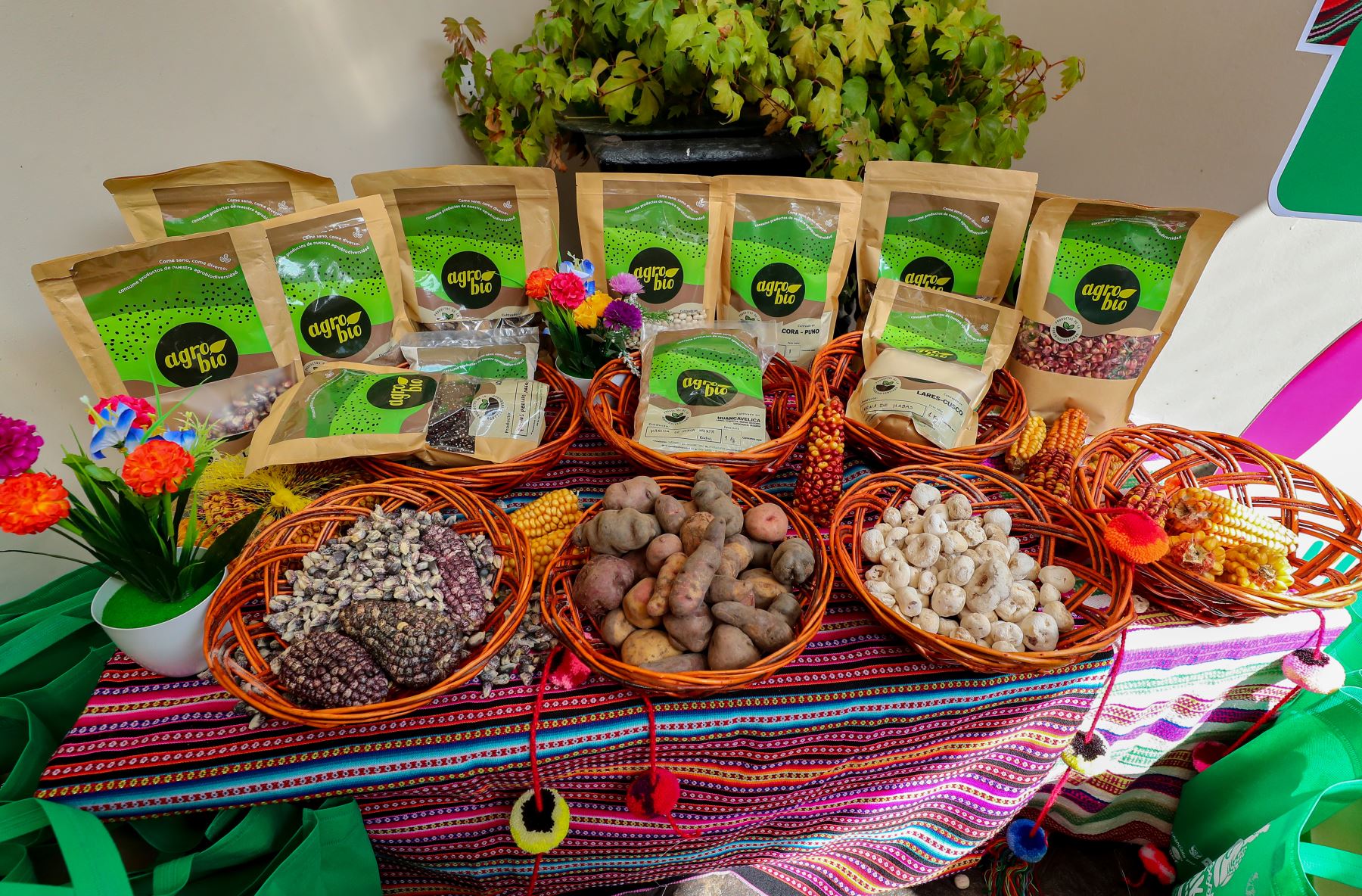 Aplicación digital Kusikuy llevará productos de nuestra agrobiodiversidad a los hogares peruanos. Foto: Minam