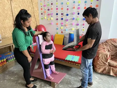 A los 404 Centros de Educación Básica Especial (CEBE) a escala nacional se suman los Programa de Intervención Temprana (PRITE), que brindan servicios educativos a menores de 3 años con discapacidad o riesgo de adquirirlo. ANDINA/ Minedu