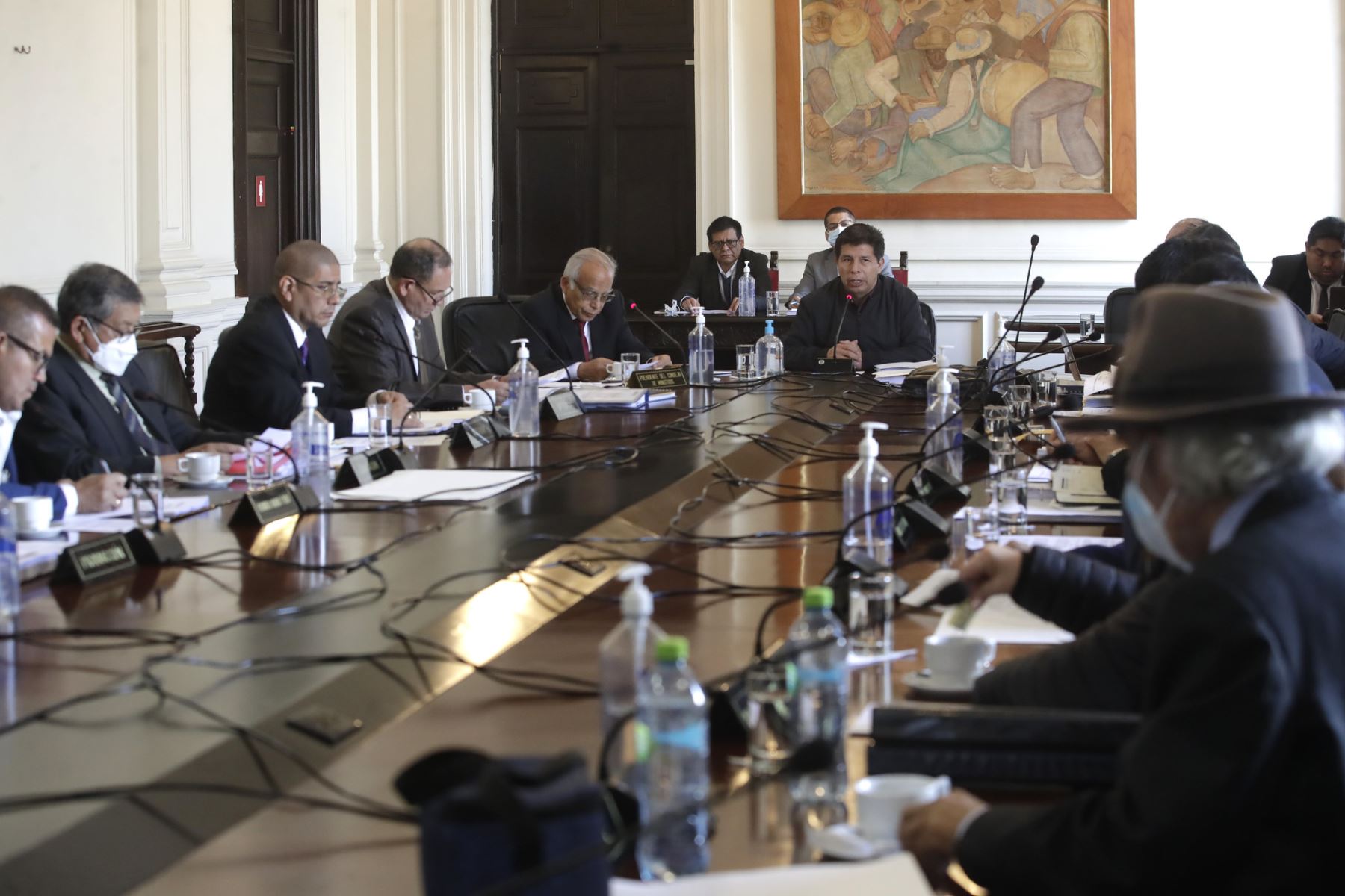 Presidente Castillo liderará nueva sesión del Consejo de Ministros