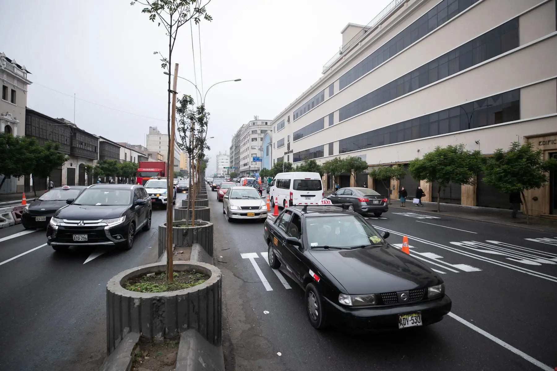 ATU, Policía Nacional y la Municipalidad de Lima, realizan medidas de gestión en la Av. Abancay con el Jirón Ucayali para un ordenamiento fluido del transporte público. Foto: ANDINA/ Municipalidad de Lima