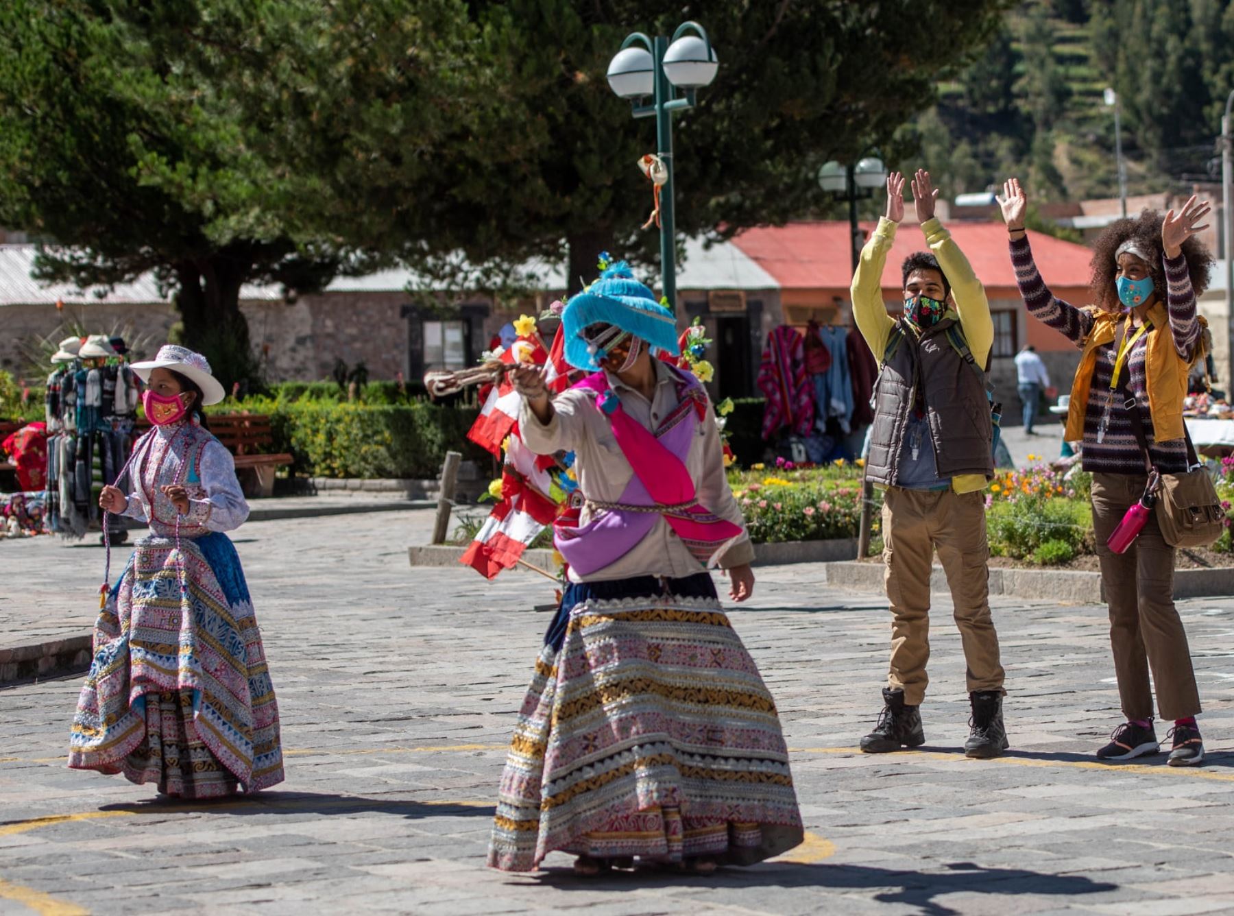 Más de 19,000 turistas, entre nacionales y extranjeros, visitaron en mayo el valle del Colca, el principal destino turístico de Arequipa. Foto: Autocolca