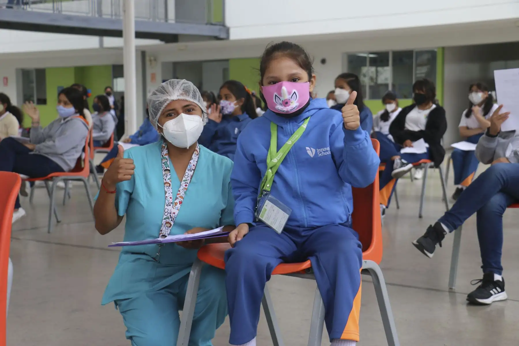 El Ministerio de Salud (Minsa), a través de la Dirección de Prevención y Control del Cáncer (Dpcan) viene impulsando la vacunación contra el Virus de Papiloma Humano (VPH), la cual tiene como objetivo inmunizar a niñas del quinto grado de primaria de los diferentes colegios a nivel nacional. Foto: ANDINA/Difusión